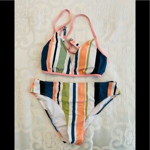 Two piece swim suit